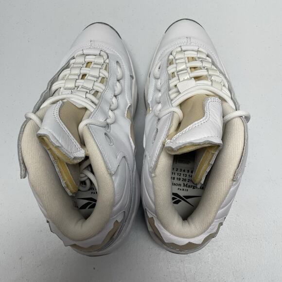 Reebok Question Mid Memory Of White Maison Margiela GW5000 Size 9 High Fashion